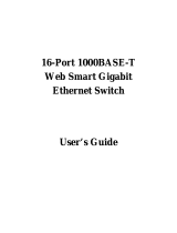 Trendnet TEG-160WS User guide