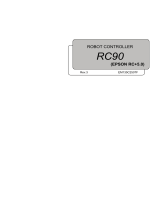 Epson RC90 Controller User manual