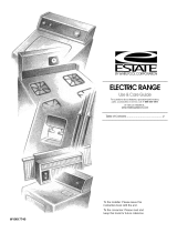 Estate TEP315RW2 Owner's manual