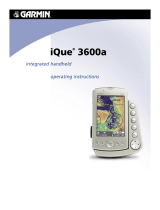 Garmin iQue 3600a User manual