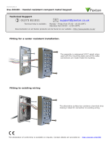 Paxton Vandal Resistant Compact Metal Keypad User guide