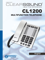 Geemarc CL1200 Owner's manual