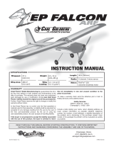 GREAT PLANES EP FALCON ARF Owner's manual