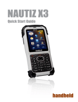 Handheld Nautiz X3 Quick start guide