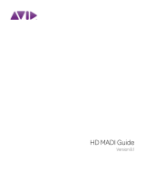 Avid HD MADI Owner's manual