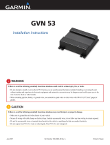 Garmin GVN 53 User manual