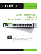 Legrand XGS-1024S Quick Installation guide