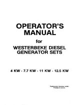 Westerbeke 12.5 WMD User manual