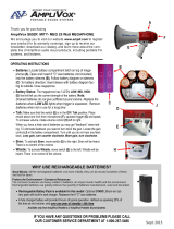 AmpliVox SB602R User manual