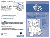 Hasbro Brother Bear Tumble 'n Laugh Koda User manual