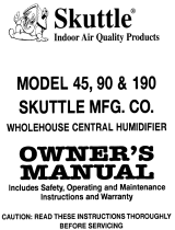 Skuttle 190-SH1 Owner's manual