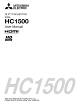 Mitsubishi HC1500 User manual