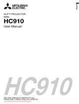 Mitsubishi Electric DLP HC910 User manual