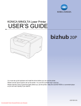Konica Minolta bizhub 20P User manual