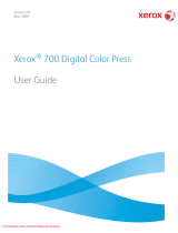 Xerox Digital Color Press  700 User manual