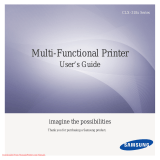 Samsung CLX-3185W User manual