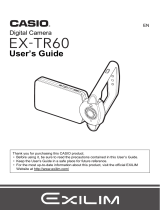 Casio EX-TR550 User manual