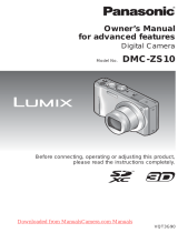 Panasonic DMC-ZS10T Owner's manual