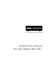 Box-Design Stream Box DS+ User manual