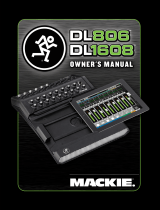 Mackie 1608 User manual