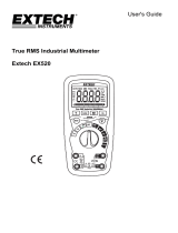 Extech Instruments EX520 User manual