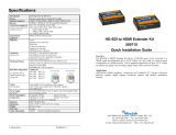 MuxLab3G-SDI to HDMI Extender Kit & LongReach 3G-SDI to HDMI Extender Kit