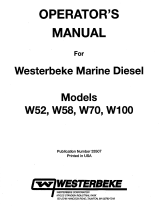 Westerbeke W 100 User manual