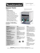 Toastmaster TC21D Specification