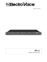 Electro-Voice AC One Owner's manual