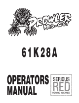 Encore 61K28A Prowler Owner's manual