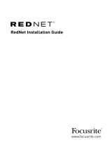 Focusrite Pro RedNet D16 AES Installation guide