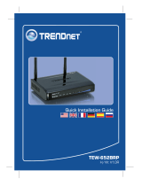 Trendnet TEW-652BRP User manual