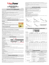 CyberPower OR700LCDRM1U User manual