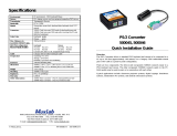 MuxLab PS/2 Converter Installation guide