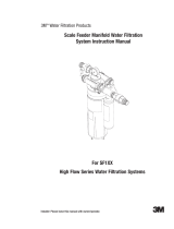 3M High Flow Series Scale Feeder Single Manifold Assembly (SF1XX), 6228601 Operating instructions