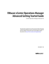 VMware vCenter vCenter Operations Manager 5.0 Quick start guide