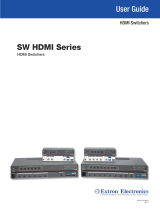 Extron electronics SW HDMI Series User manual
