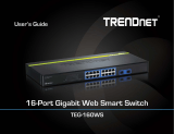 Trendnet TEG-160WS User guide