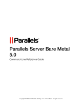 Parallels Server Server Bare Metal 5.0 User guide