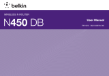 Belkin N450DB User manual