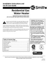 A.O. Smith G9-T5040NVR Installation guide