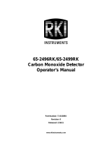 RKI Instruments 65-2496RK Owner's manual