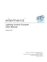 ETC Lighting Control Console User manual