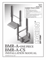 Maxon BMR-A SERIES Installation guide
