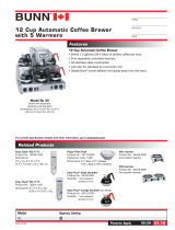 Bunn-O-Matic RL Datasheet