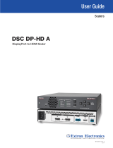 Extron electronics DSC DP-HD A User manual