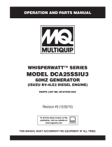 MULTIQUIP DCA25SSIU3 User manual