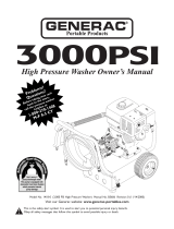 Generac 3000PSI User manual