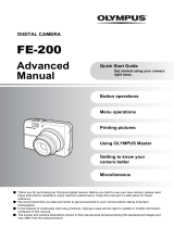 Olympus FE 200 - Digital Camera - 6.0 Megapixel User manual