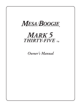 Mesa Boogie Mark Five:35 Head Owner's manual